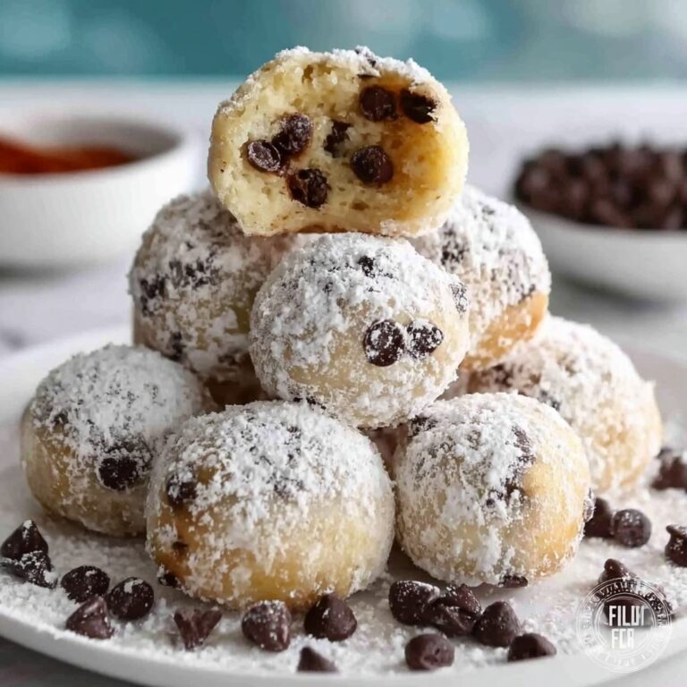 Chocolate Chip Snowball Cookies Recipe