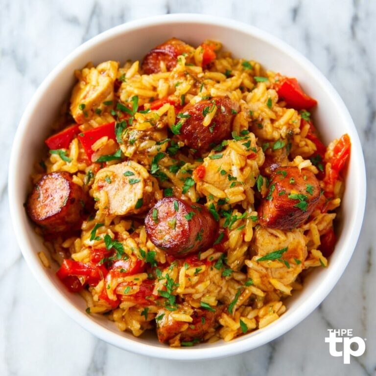 Creamy Cajun Chicken and Sausage Jambalaya Recipe