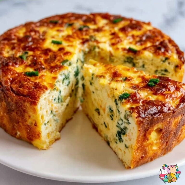 Cottage Cheese Crustless Quiche Recipe
