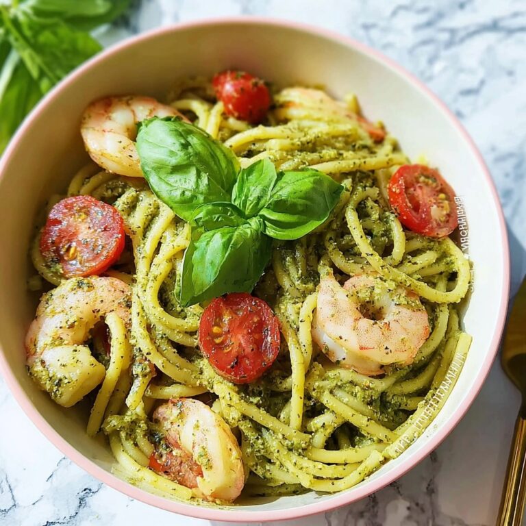 Shrimp Pesto Pasta Recipe
