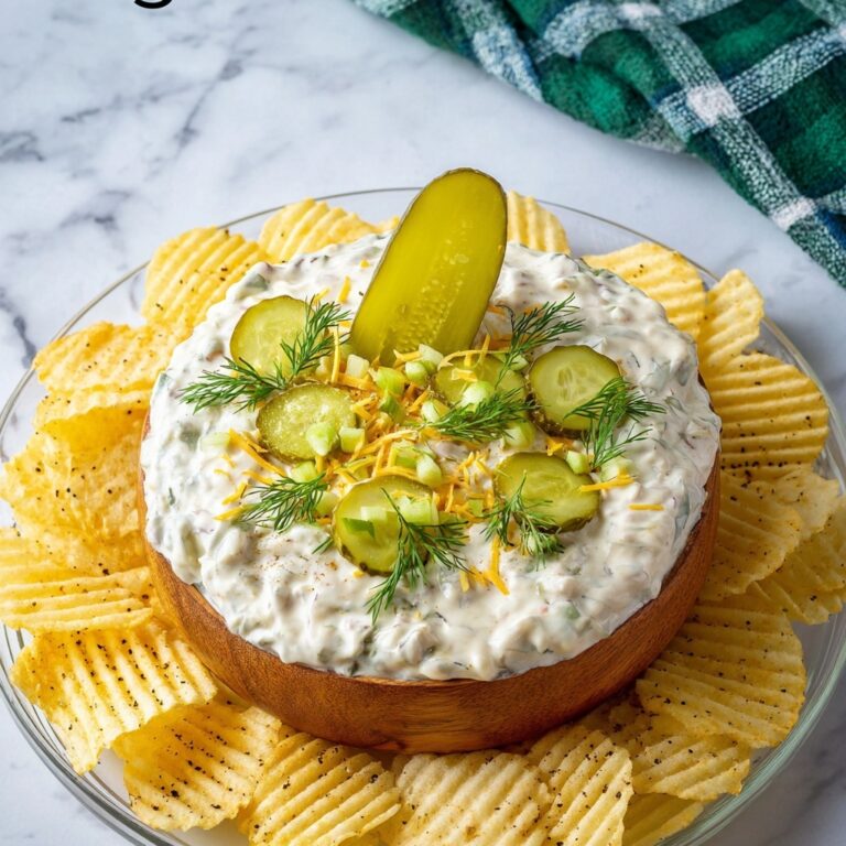 Creamy Dill Pickle Dip Recipe