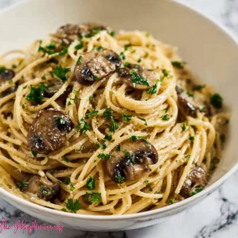 Creamy Mushroom Carbonara – Vegetarian Recipe