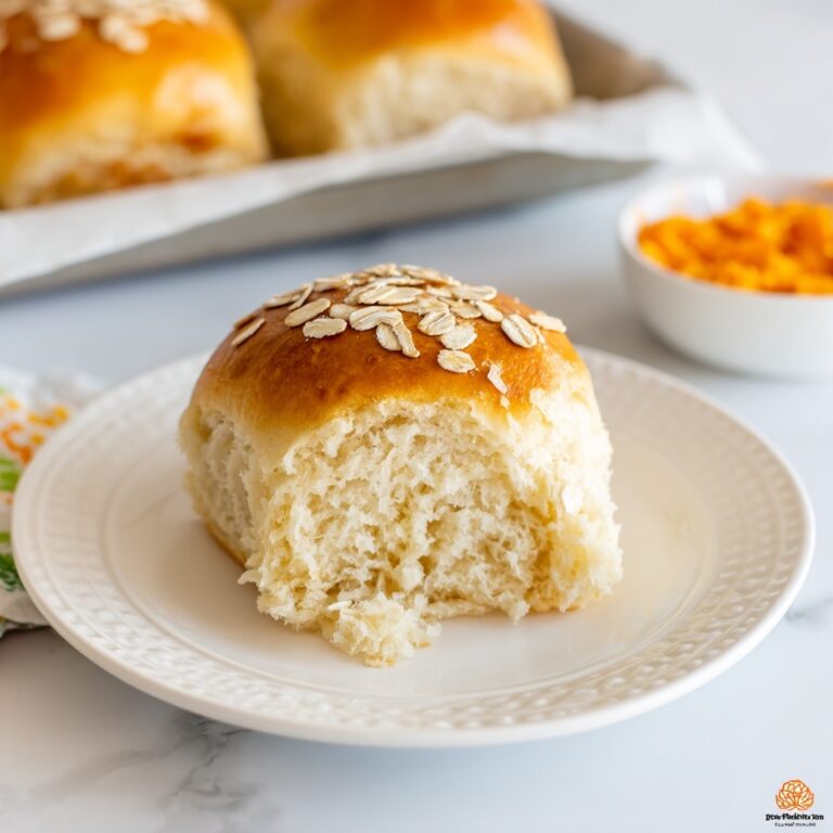 Oatmeal Molasses Dinner Rolls Recipe