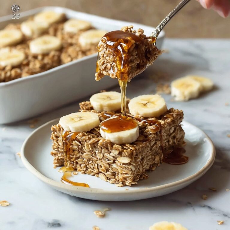 Banana Bread Baked Oatmeal Recipe