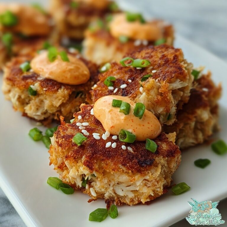 Asian Tuna Cakes with Spicy Mayo Recipe