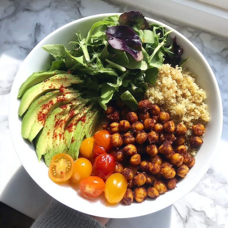 Vegan Buddha Bowl with Roasted Chickpeas: 5 Vibrant Flavors Recipe