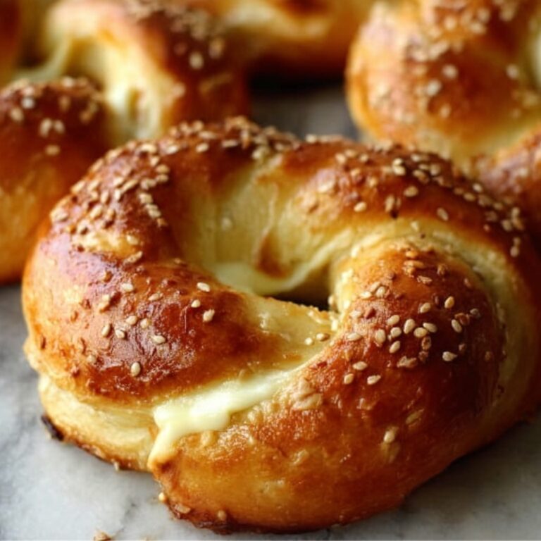 Cheese-Stuffed Pretzels Recipe