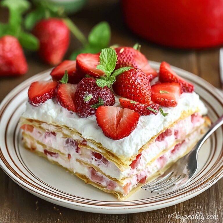 Strawberry Lasagna Recipe