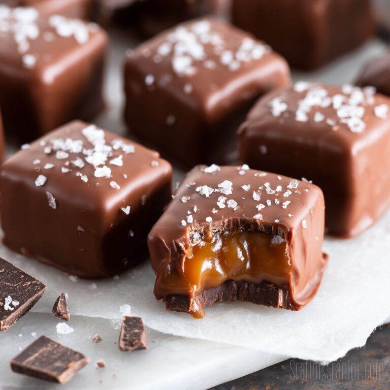 Homemade Chocolate Caramels Recipe