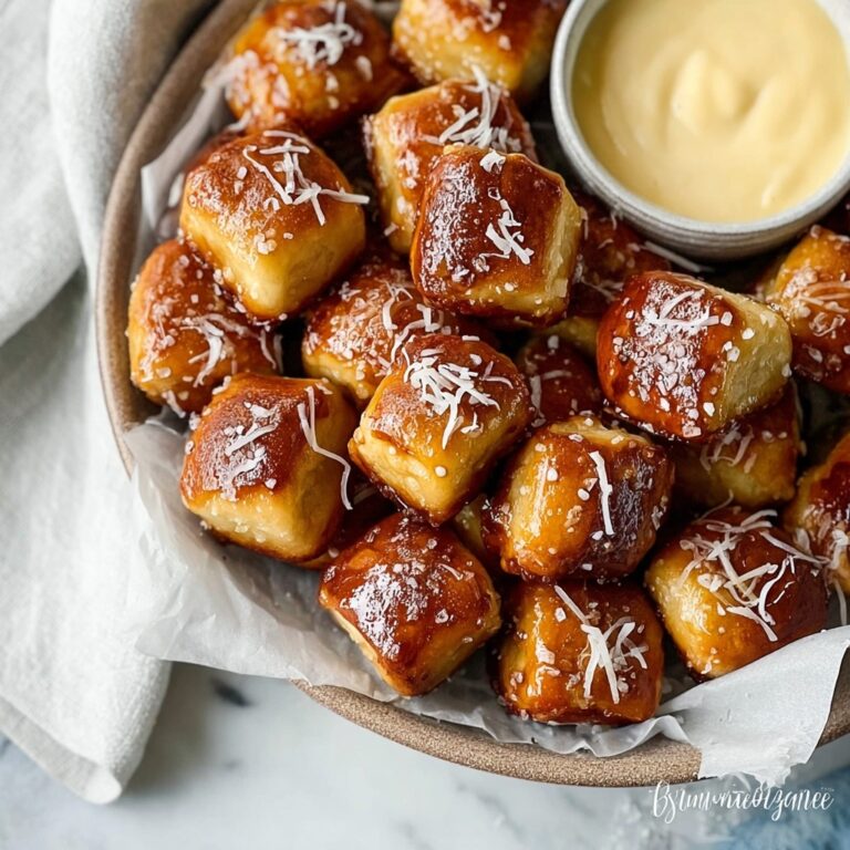 Buttery Soft Pretzel Bites Recipe