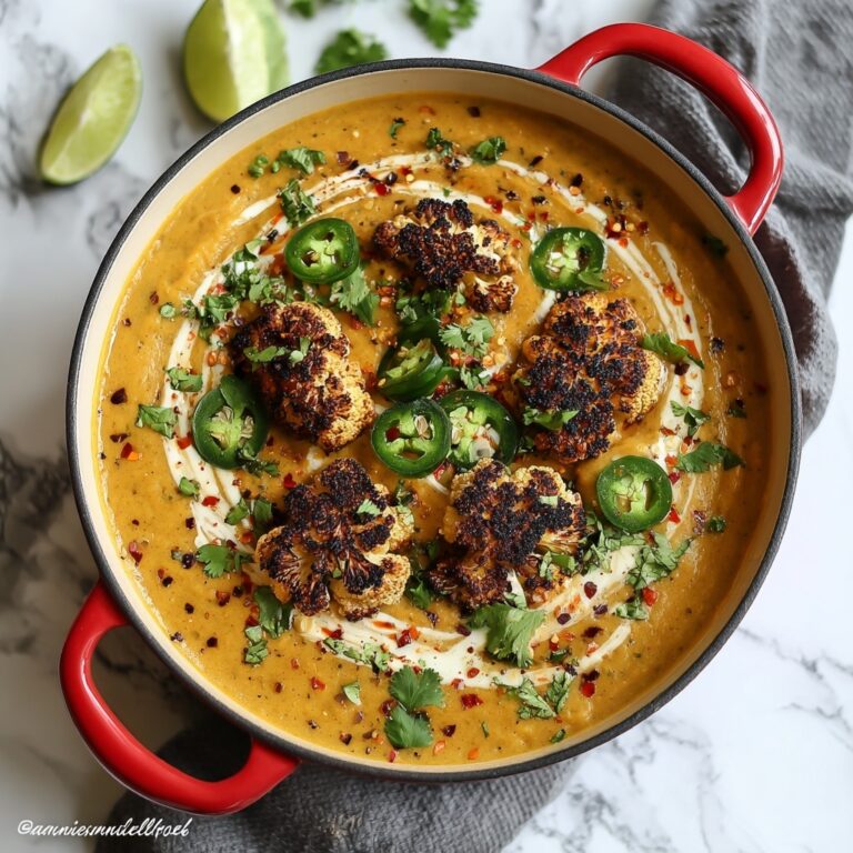 Turmeric Coconut Cauliflower Soup: A Creamy Delight! Recipe