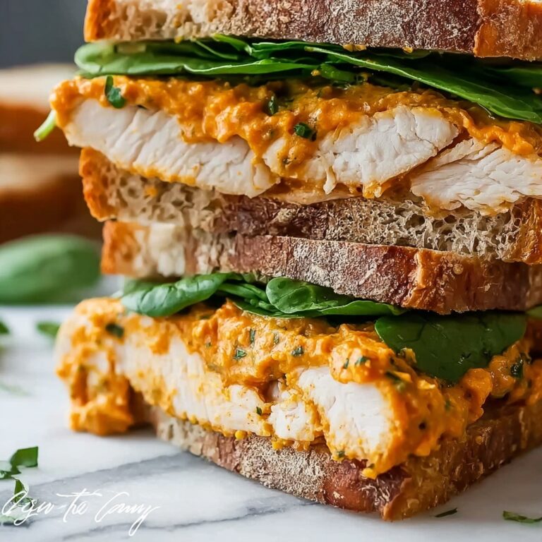 Crunchy Chicken Romesco Sandwich for Ultimate Summer Flavor Recipe