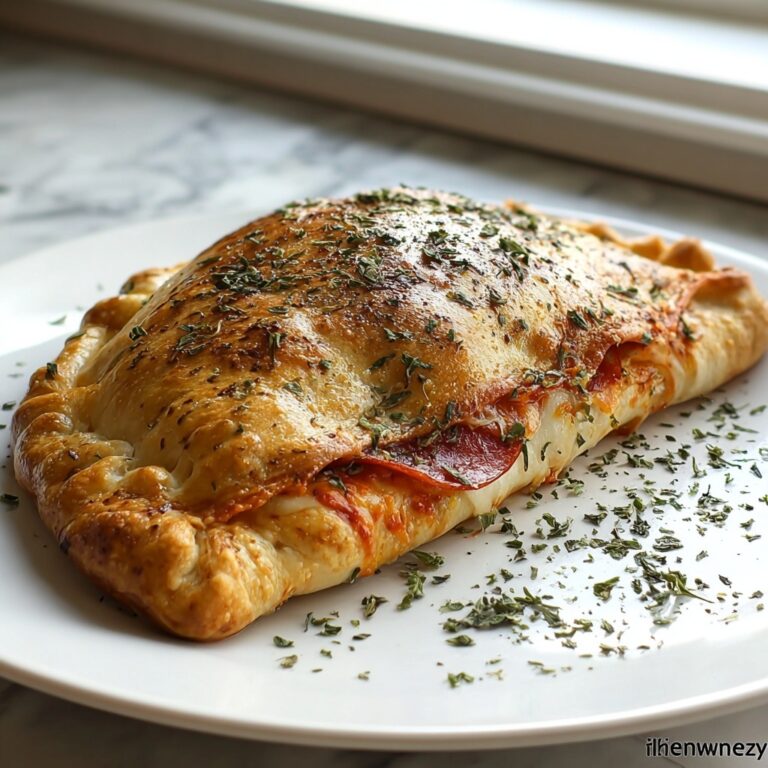 Homemade Beef Pepperoni Pizza Hot Pockets Recipe