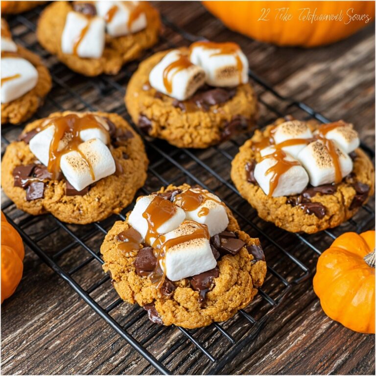 Pumpkin S’mores Cookies Recipe