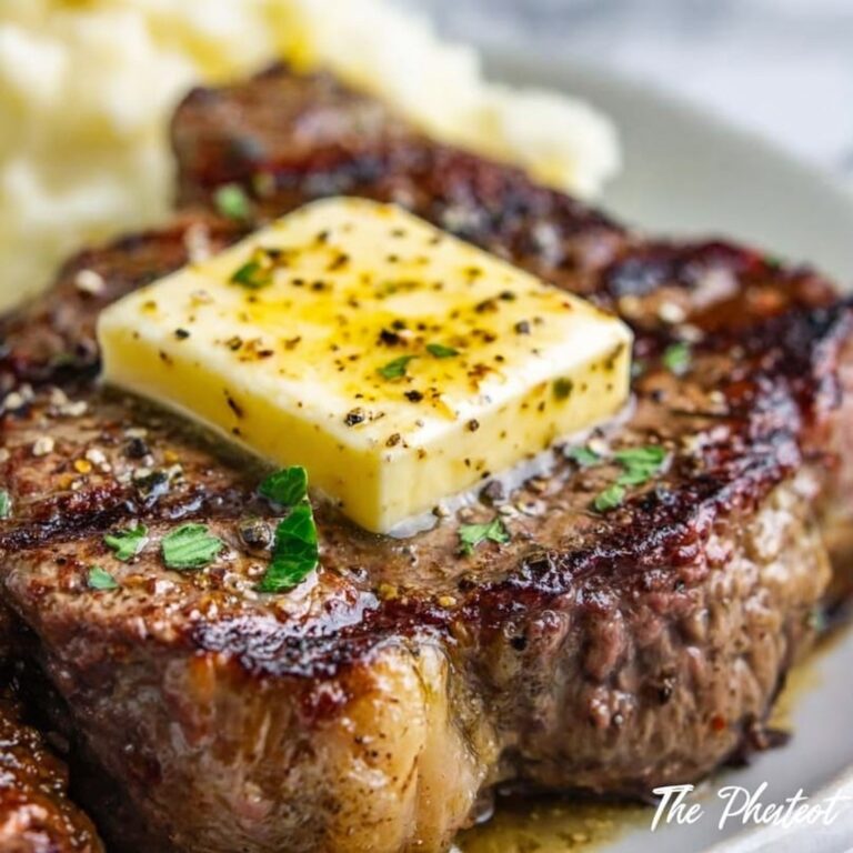 Marinated Air Fryer Ribeye Steak Recipe