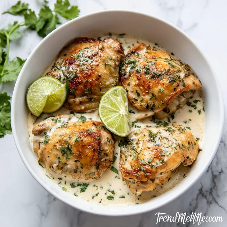 Creamy Coconut Lime Chicken Recipe