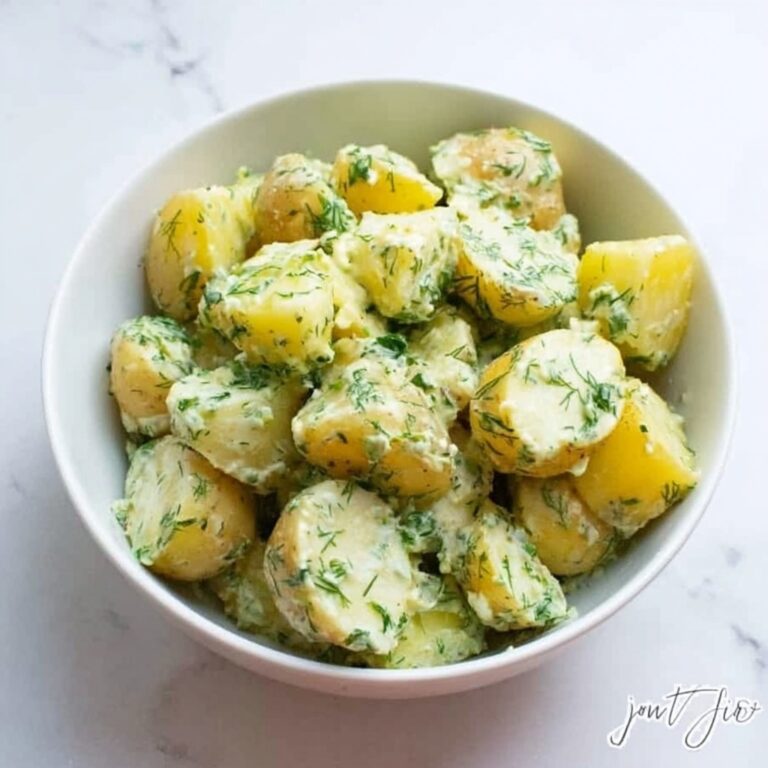 Herbed Tahini Potato Salad Recipe