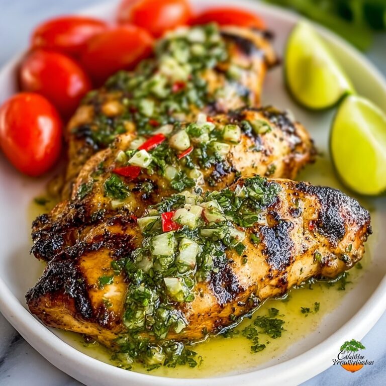 Grilled Salsa Verde Chicken Recipe
