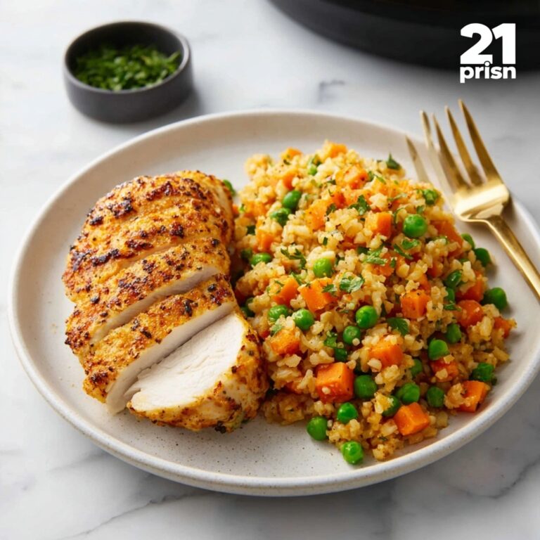 Instant Pot Chicken and Rice Recipe