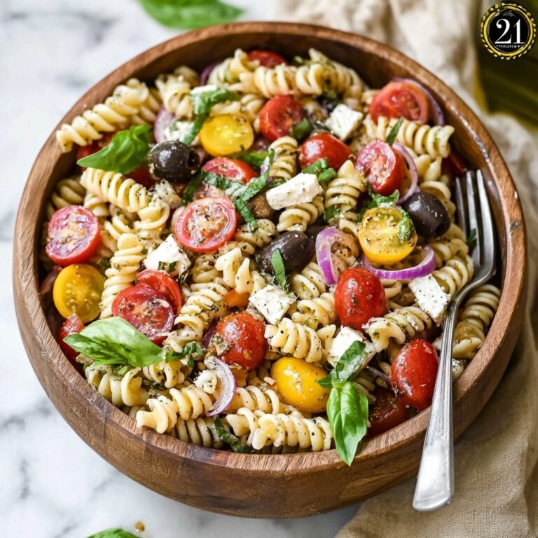 Vibrant Italian Antipasto Pasta Salad Recipe