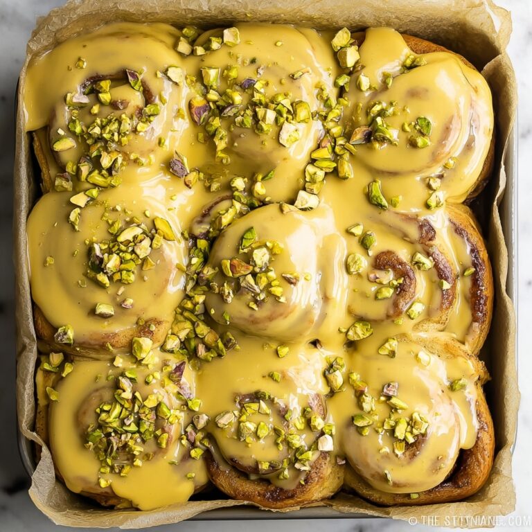 Vegan Pistachio Rolls (Fluffy & Gooey!) Recipe