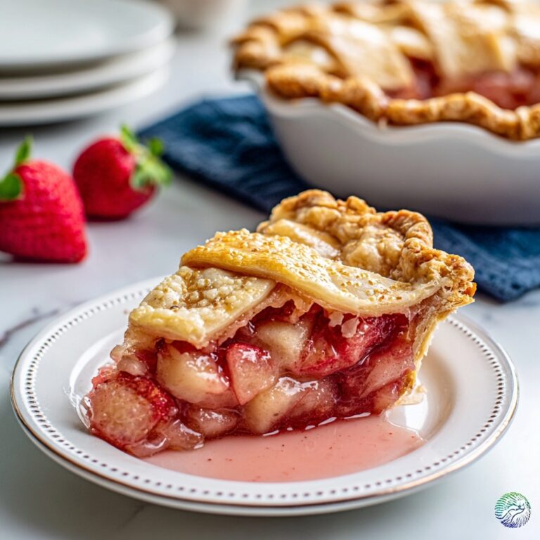 Strawberry Rhubarb Pie Recipe