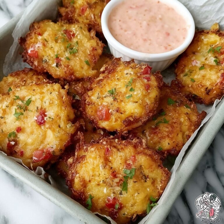 Delicious Tomato Fritters with a Creamy Dipping Sauce Recipe