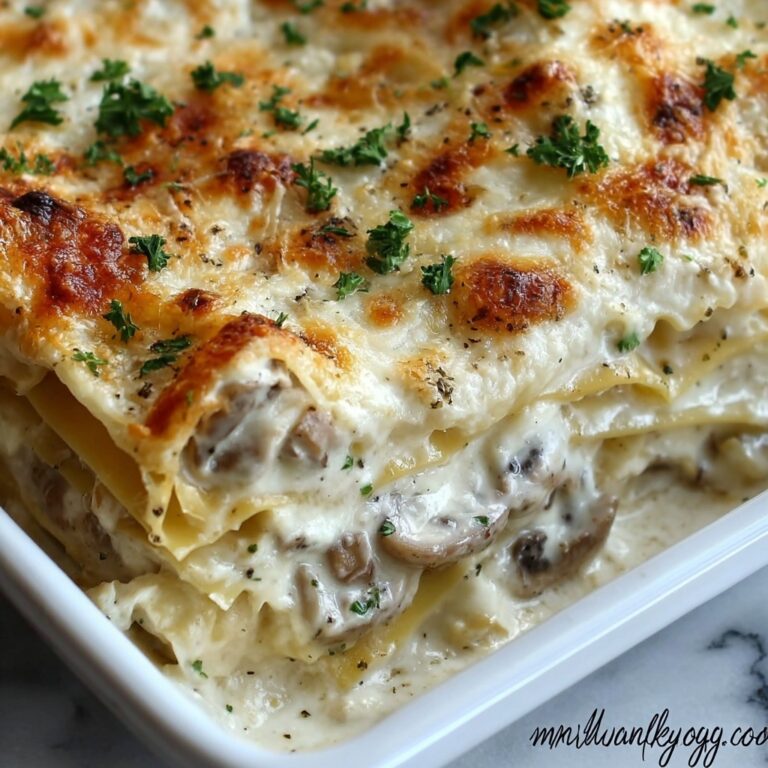 Mushroom Lasagna Recipe