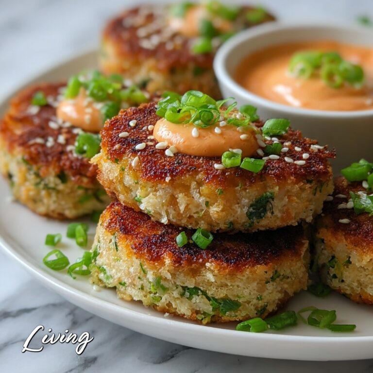 Asian Tuna Cakes with Spicy Mayo Recipe