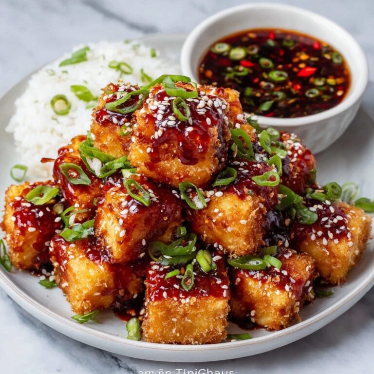 Sweet Chili Crispy Tofu Bites Recipe