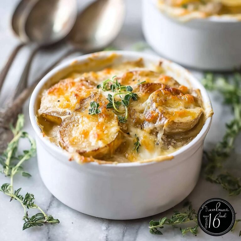 French Onion Soup with Caramelized Onions Recipe