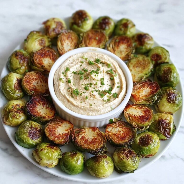 Crispy Brussels Sprouts With Dijon Aioli Recipe