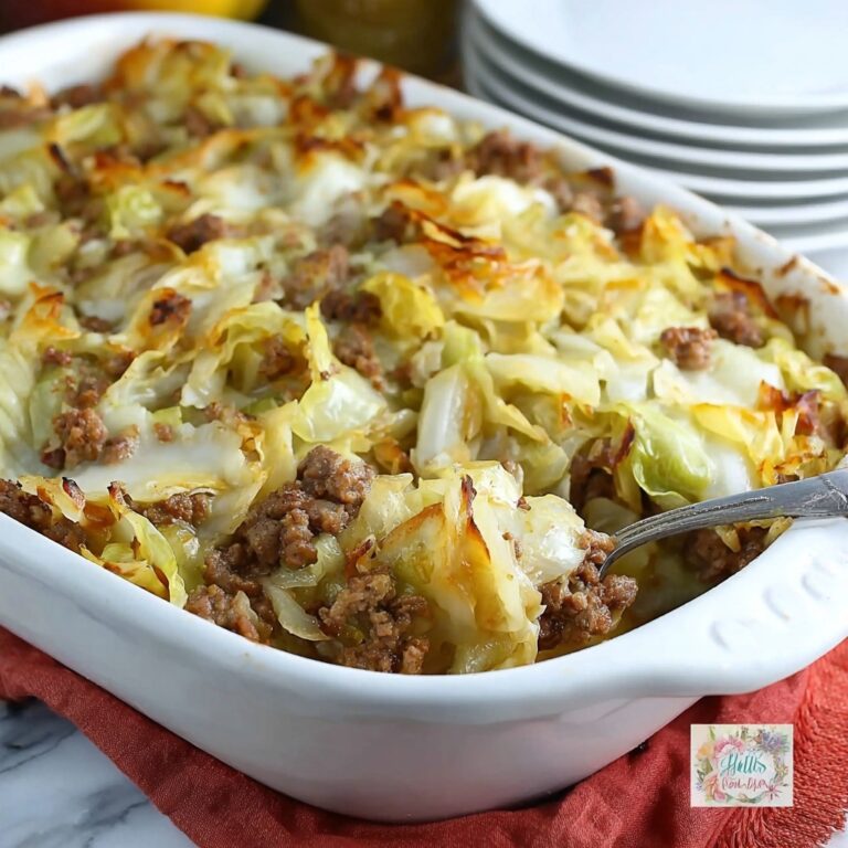 Hearty Cabbage Beef Bake: A Comforting One-Dish Meal Recipe