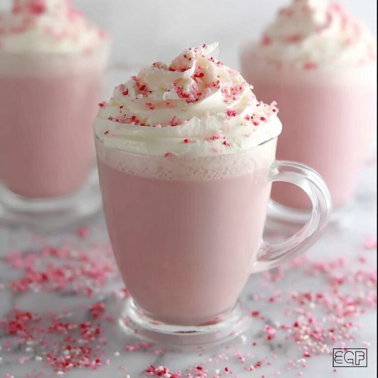 Pink Hot Chocolate Recipe