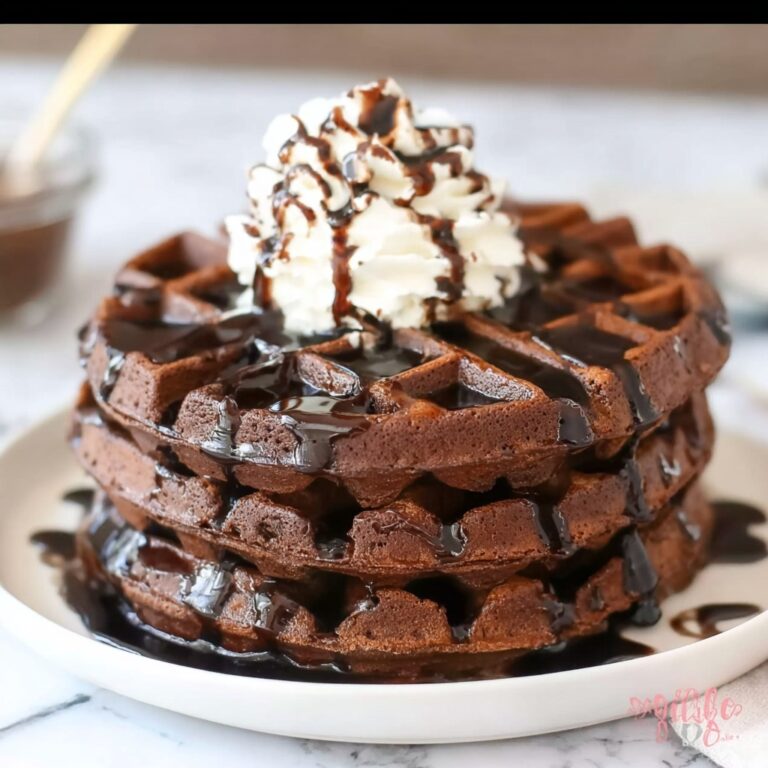 Brownie Waffles: A Rich, Guilt-Free Breakfast Recipe