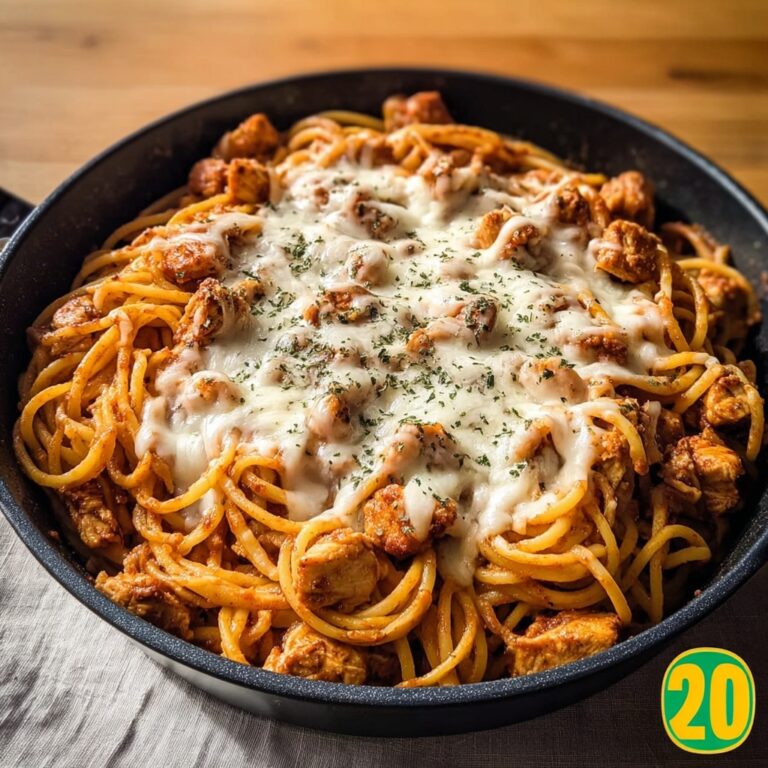 One Pot Chicken Parmesan Pasta: 30-Minute Comfort Food Delight Recipe