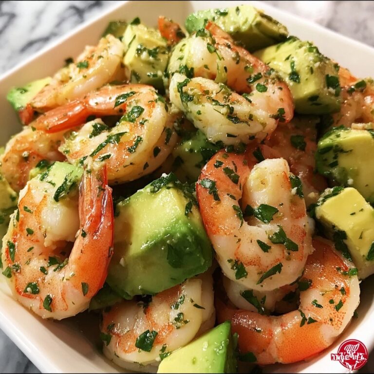 Zesty Avocado Shrimp Salad for a Refreshing Meal Upgrade Recipe