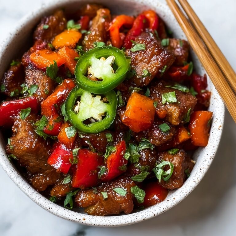 Jalapeno Chicken with Bell Peppers Recipe