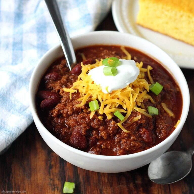 Slow Cooker Chili Recipe