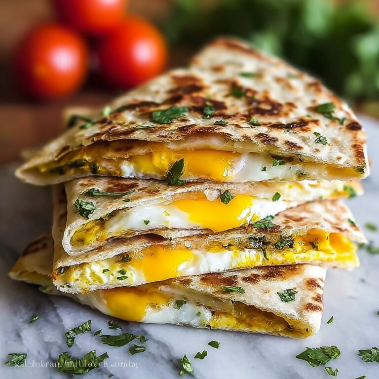 Fried Egg Quesadilla Power Breakfast Recipe