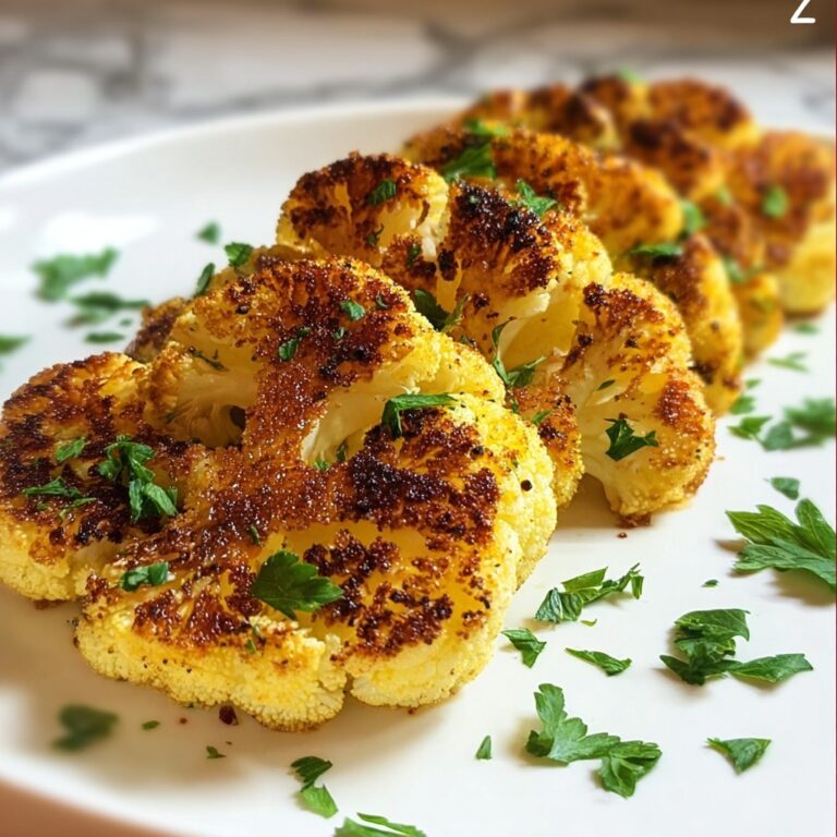 Roasted Cauliflower Steaks Recipe